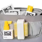 Shoe Shame - VAPOR Bag, zestaw do czyszczenia butów z torbą (żel czyszczący, szczotka, dezodorant do obuwia i ściereczki)