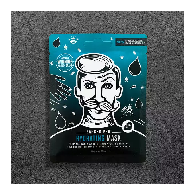 Barber Pro Multi-masking face set - Zestaw regeneracyjno nawilżający trzech maseczek do pielęgnacji twarzy