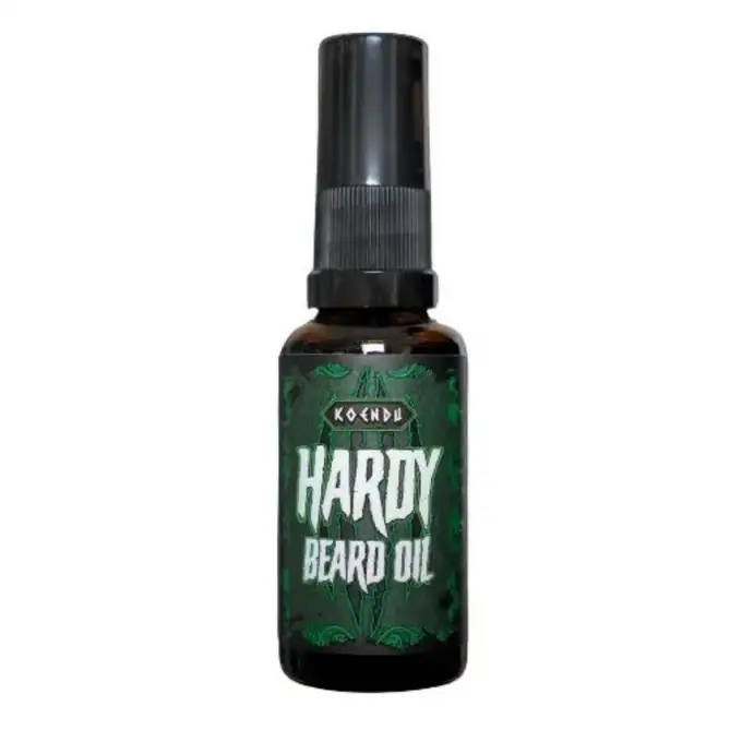Koendu Hardy - Odżywczy olejek do brody o zapachu imbiru, cedru i paczuli 30ml