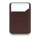 James Hawk Phone Wallet - Brązowy magnetyczny portfel na karty do iPhone