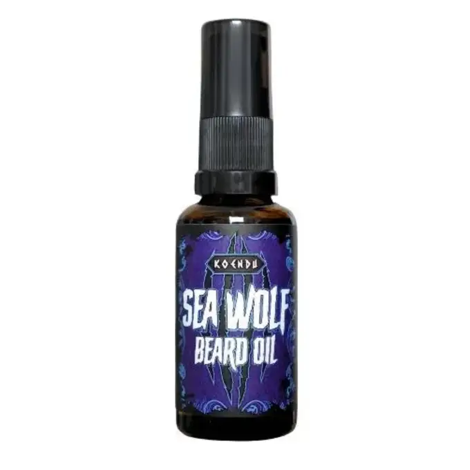 Koendu Sea Wolf - Odżywczy olejek do brody o zapachu grejpfruta, mięty oraz wetiwerii 30ml