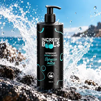 Incredy Spruzzo di mare - Żel do higieny intymnej dla mężczyzn o zapachu soli morskiej 500ml