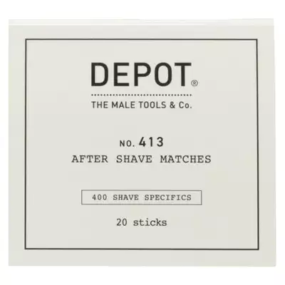 Depot 413 - Zapałki ałunowe - 20 sztuk
