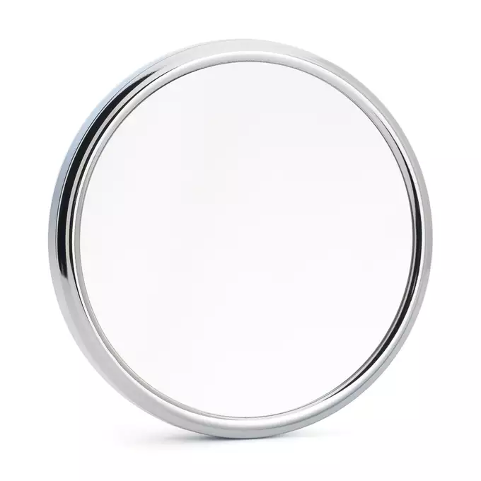 Muhle Shaving Mirror 5x - lustro do golenia z chromowaną ramką i przyssawkami - powiększenie 5x