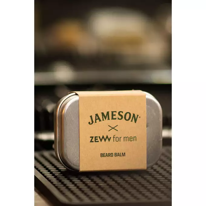 ZEW x JAMESON - Regenerujący balsam do brody o zapachu drzewa sandałowego, bergamotki i limonki 80ml