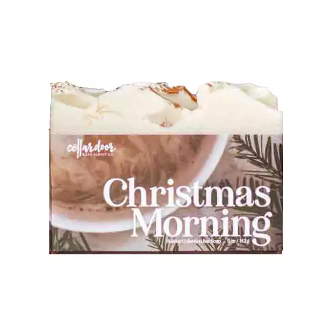 Cellar Door Christmas Morning - mydło w kostce o zapachu espresso, burbona oraz słonego karmelu 142g