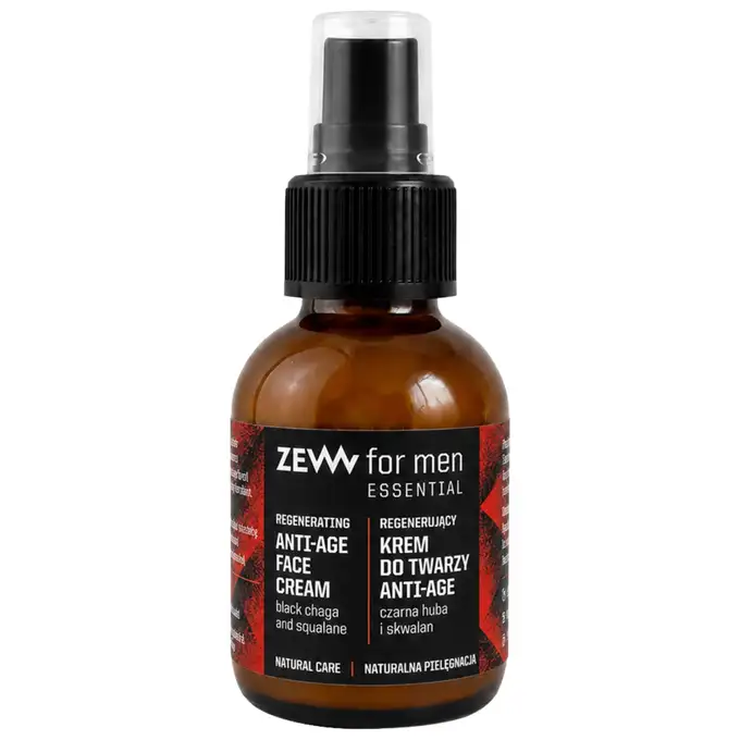 ZEW - Essential care - Regenerujący krem do cery tłustej i mieszanej z czarną hubą i skwalanem 50ml