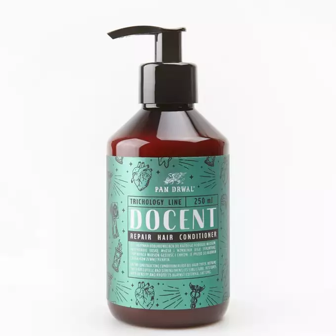Pan Drwal Docent - Regenerująco wzmacniająca odżywka do włosów z pantenolem 250ml