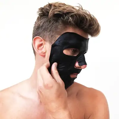 Barber Pro Hydrating face sheet mask - Nawilżająca maska do twarzy z kwasem hialuronowym