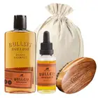 Zestaw prezentowy dla mężczyzny marki Pan Drwal - Olejek, szampon oraz kartacz do brody! Zapach Bulleit Bourbon!