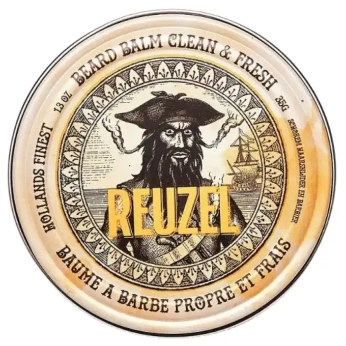 Reuzel Balsam do brody clean and fresh - balsam do brody o zapachu skórki pomarańczowej 35g