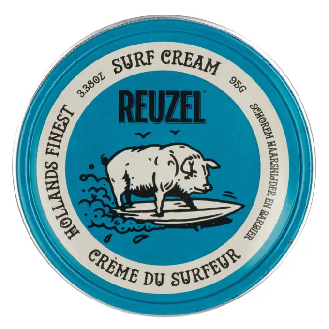 Reuzel Surf Cream - Teksturyzujący krem do stylizacji włosów, lekki chwyt i matowy efekt 95g