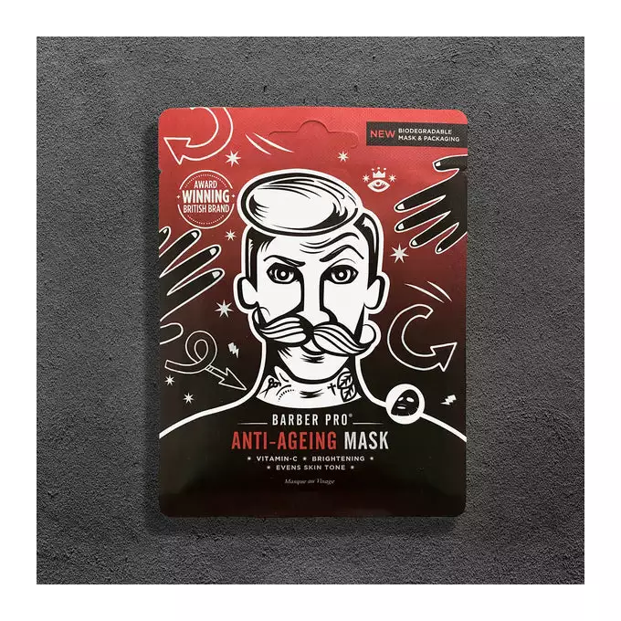 Barber Pro Multi-masking face set - Zestaw regeneracyjno nawilżający trzech maseczek do pielęgnacji twarzy