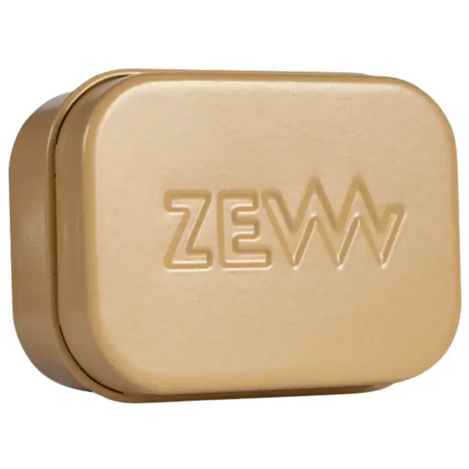 ZEW Aluminiowa zamykana mydelniczka na mydła ZEW beżowa
