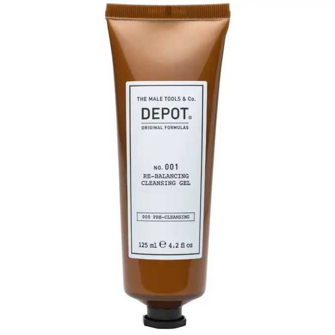 Depot 001 Przywracający równowagę oczyszczający żel do podrażnionej lub podatnej na łuszczenie skóry głowy 125ml