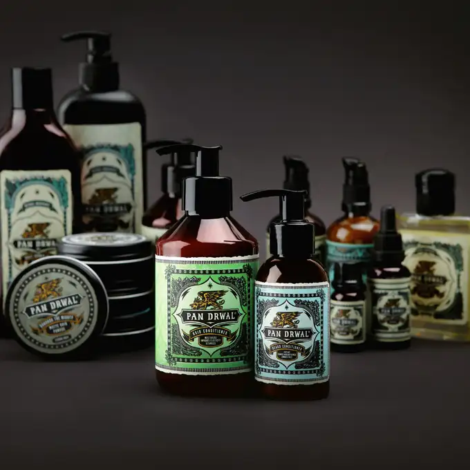 Pan Drwal Original - Puder do stylizacji włosów o męskim zapachu mięty i eukaliptusa 20 g