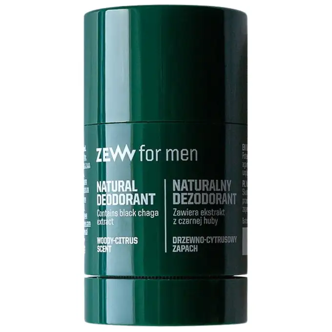 Zew for Men - Męski dezodorant w sztyfcie z ekstraktem z czarnej huby 30ml - wersja podróżna