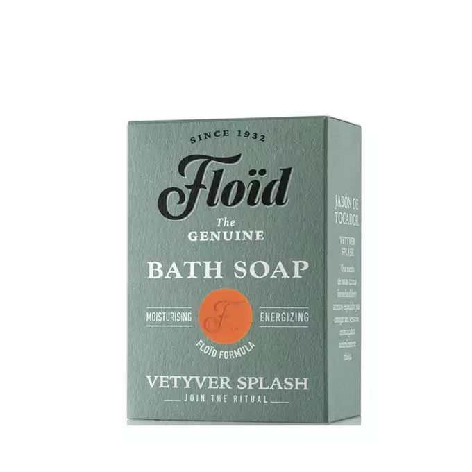 Floid Bath Soap vetyver splash - mydło w kostce o zapachu vetyver splash 120g