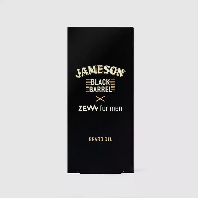 ZEW x JAMESON Black Barrel - odżywczy olejek do brody o zapachu whisky sour 30 ml