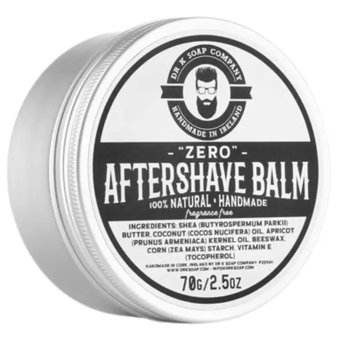 Dr K Soap Aftershave Balm Zero - Naturalny balsam bezzapachowy po goleniu 70g