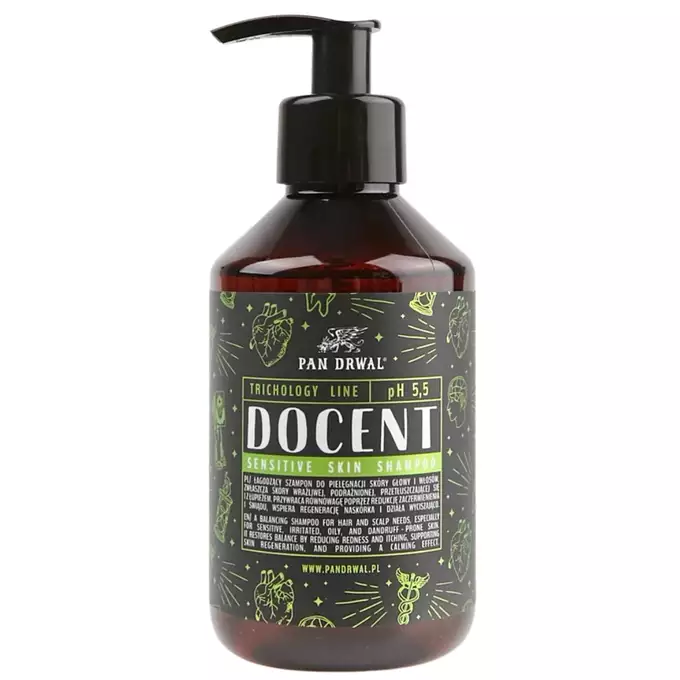 Pan Drwal Docent - Szampon do włosów skóra wrażliwa 250 ml
