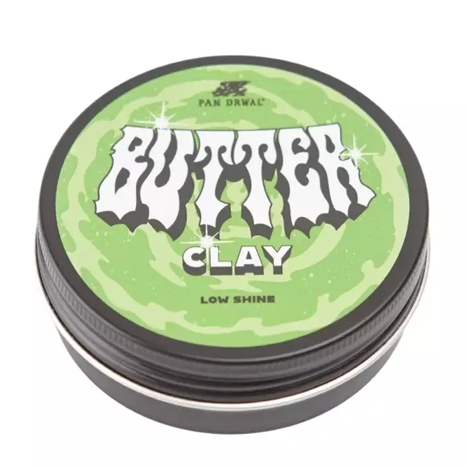 Pan Drwal Butter Clay - Połączenie glinki i pomady do włosów - mocny chwyt i matowe wykończenie 60ml