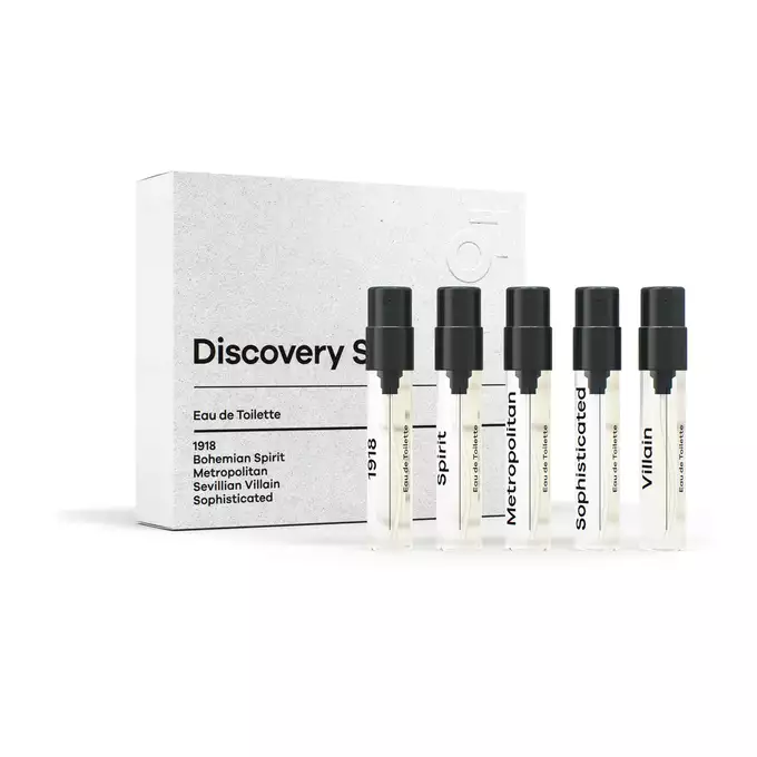 Beviro Eau de Toilette Discovery Set - Wody toaletowe o wyjątkowo męskich zapachach 5x2ml