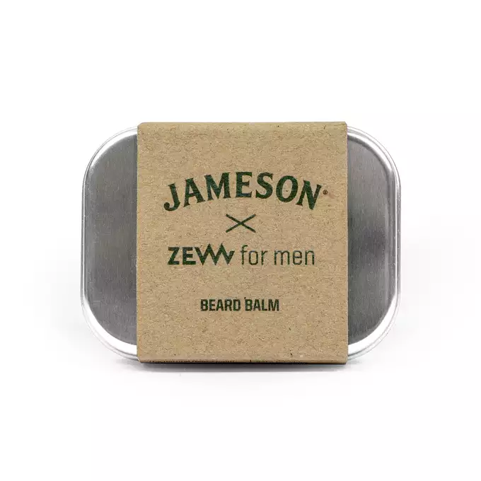 ZEW x JAMESON - Regenerujący zestaw brodacza, olejek, balsam i kartacz