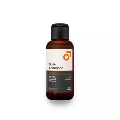 Beviro Daily shampoo - Naturalny szampon do włosów z aloesem 100ml
