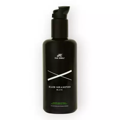 Pan Drwal x Black - Oczyszczający szampon do włosów z kompleksem 12 ekstraktów roślinnych 200ml