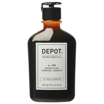 Depot 108 Oczyszczający i detoksykujący szampon z węglem roślinnym do włosów 250ml