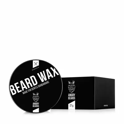 Angry Beards Wosk do brody Beardrich B. - mocny chwyt i delikatny zapach bergamotki, jaśminu i ozonu 27g