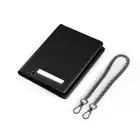 James Hawk TRAVEL Smart Wallet Black - Pojemny portfel turystyczny w kolorze czarnym