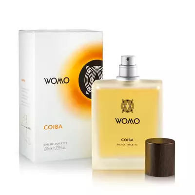 WOMO Coiba  - Woda toaletowa o męskim i tropikalnym zapachu pomarańczy, bazylii oraz piżma 100ml