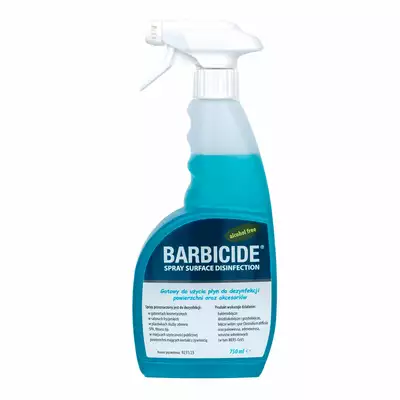 Barbicide spray do dezynfekcji o delikatnym i eleganckim zapachu 750ml