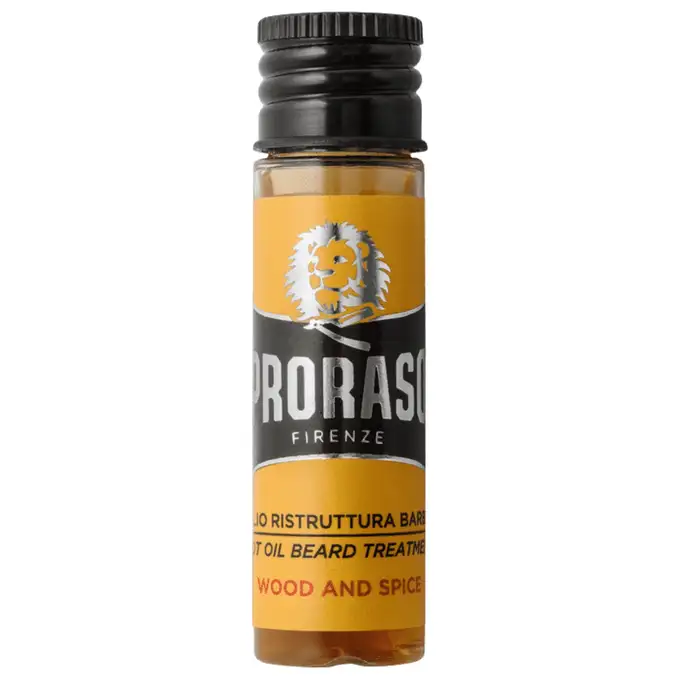Proraso - Kuracja do twardego zarostu w formie olejku Wood &amp; Spice 4x17ml