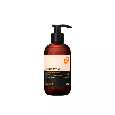 Beviro Natural Beard wash - Naturalny szampon do mycia brody o lekkim cytrusowym zapachu 250ml