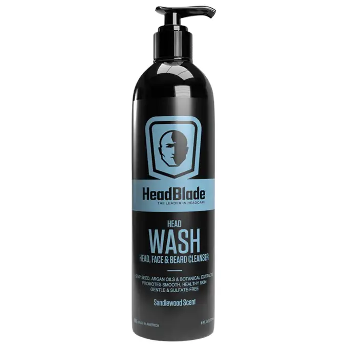 HeadBlade Headwash - żel do mycia głowy i twarzy o zapachu drzewa sandałowego 237ml