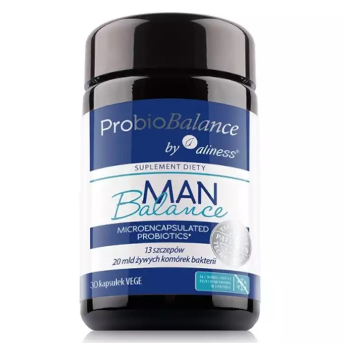 ProbioBALANCE - Man Balance - Utrzymanie prawidłowego funkcjonowania jelit 30 kapsułek