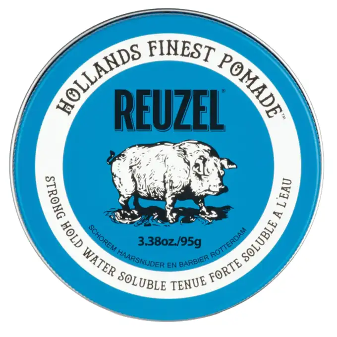 Reuzel Blue Wodna pomada do włosów wysoki połysk mocne utrwalenie 95g