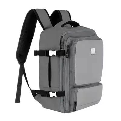James Hawk Cabin Backpack Stone - Plecak podręczny do samolotu z portem USB