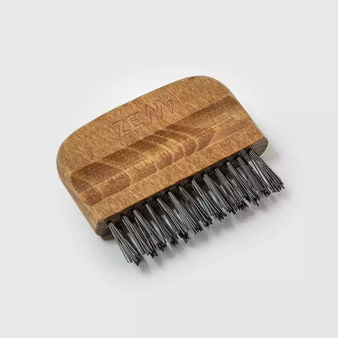 Zew for Men - Zestaw do pielęgnacji brody - kartacz, czyścik, mydło, klasyczny balsam i olejek do brody 
