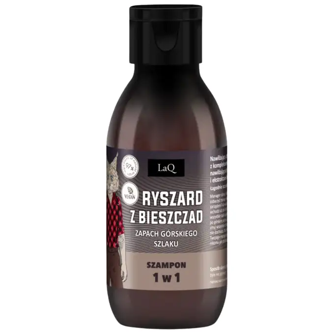 LaQ Ryszard z Bieszczad - Szampon do włosów mini 100ml