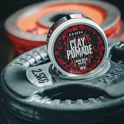 Koendu Clay Pomade - Matowa glinka do stylizacji włosów o mocnym chwycie 100ml