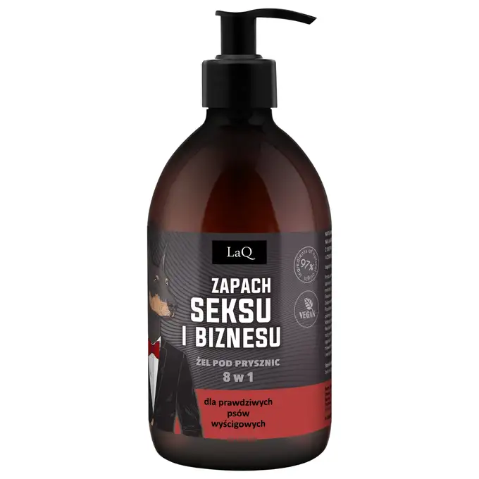 LaQ Zapach Se*su i Biznesu - Naturalny żel pod prysznic 500ml