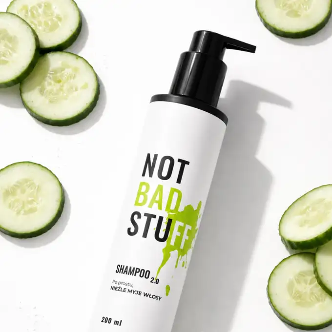 Not Bad Stuff - Shampoo - Łagodny dla skóry głowy szampon do włosów 200ml