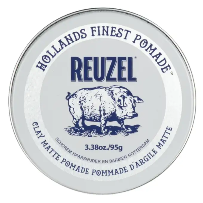 Reuzel Clay Matte Glinka do włosów średni chwyt/Mat wykończenie 95g