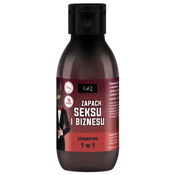 LaQ Zapach Se*su i Biznesu - Szampon do włosów mini 100ml