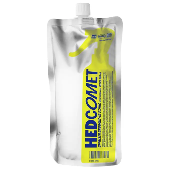 HEDCOMET UpRiser Grooming Tonic - Naturalny prestyler do włosów z minerałami uzupełnienie 500ml