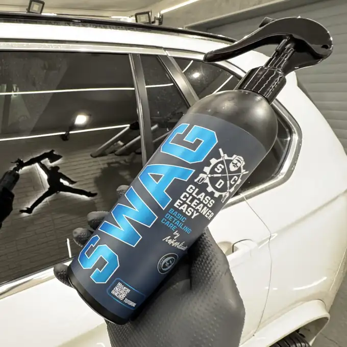 SWAG Basic Glass Cleaner Easy - Delikatny płyn do mycia powierzchni szklanych w sprayu 500ml